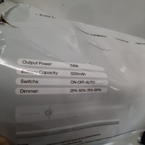 6PK GOODCA UNDER CABINET LIGHTS - 0.8W, 1200 MAH - WHITE image 5