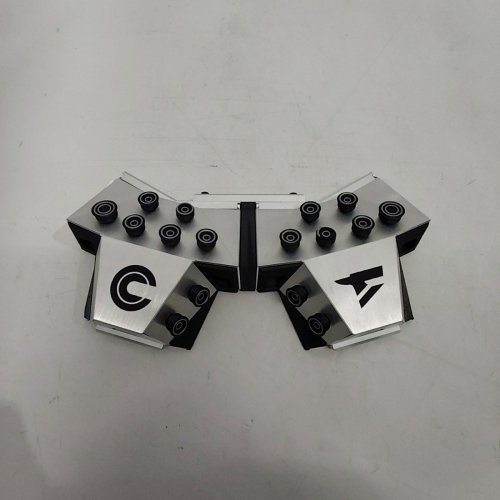 MASTER FORGE ORIGINAL BACKER CUSTOM KEYBOARD - BLACK/SILVER image 3