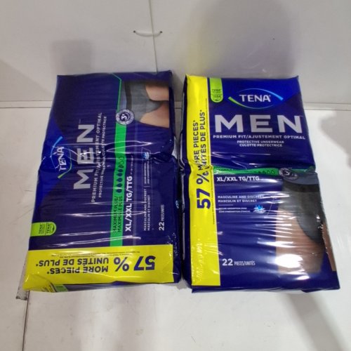 44PK TENA PROTECTIVE UNDERWEAR - XL/XXL - (MODEL: 055803) image 2