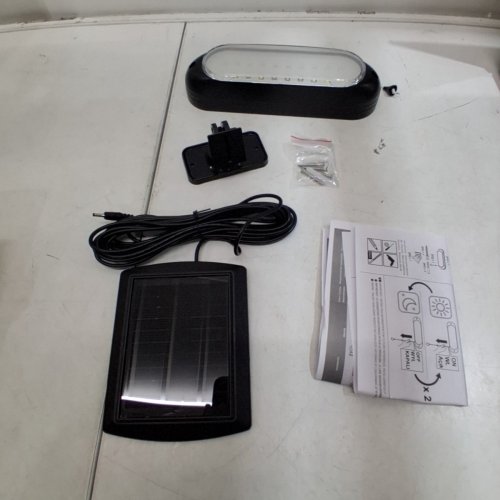 SOLAR LED LIGHT - BLACK (MODEL: SWL13BL) image 4