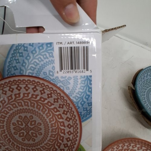 4PC MIKASA STONEWARE SERVING BOWLS - MULTICOLOR (MODEL: 1489894) image 2