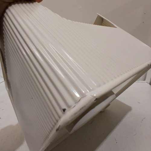 BRIGHTROOM OPEN FACE STORAGE BIN - 11" X 10" X 8" - WHITE image 3