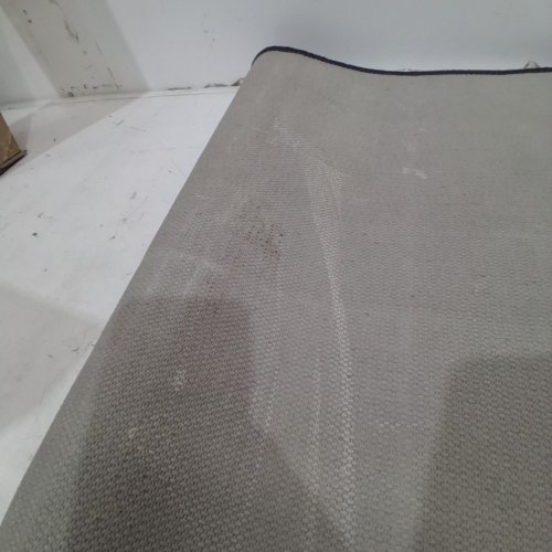 NAUTICA RUG NON SLIP MACHINE WASHABLE AREA RUG - 2FT X 4FT - GREY/WHITE image 5