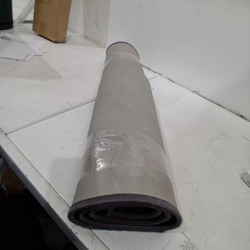 NAUTICA RUG NON SLIP MACHINE WASHABLE AREA RUG - 2FT X 4FT - GREY/WHITE image 6