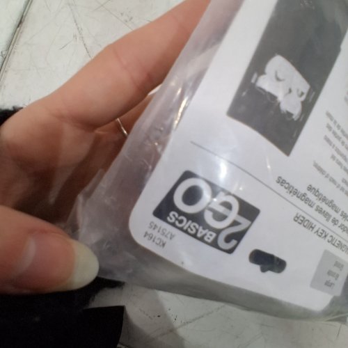 4PK BASICS 2 GO MAGNETIC SECRET KEY HOLDER - MEDIUM- BLACK image 2