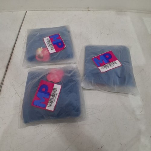 3PK 'PERFECT' BATH HAND TOWELS-30" X 13" - BLUE image 2
