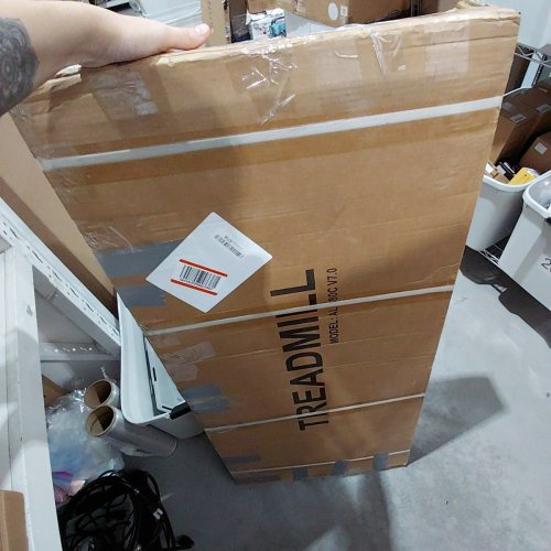 APEXNEXUS FOLDABLE HOME OFFICE TREADMILL WITH HANDLES - 3HP, 330LBS MAX - BLACK (MODEL: AL-380C V7.0) image 5