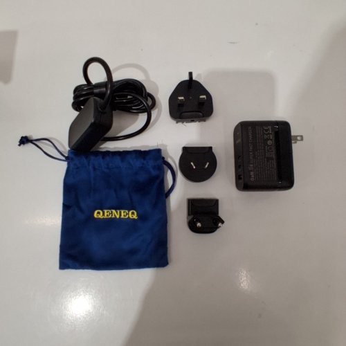 5PC QENEQ GAN THREE-PORT WALL CHARGER - 65W - BLACK image 4