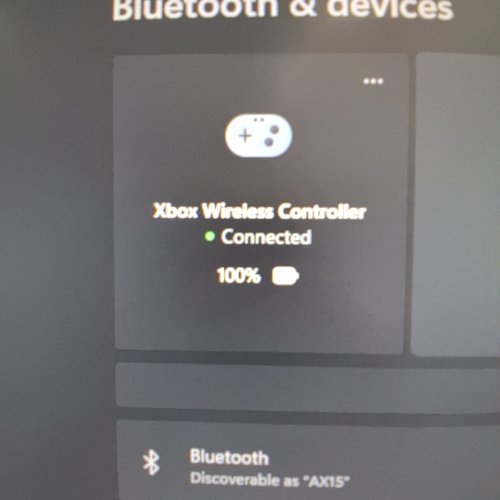 XBOX WIRELESS CONTROLLER - BLUE/MINERAL CAMO (MODEL: 1914) image 3