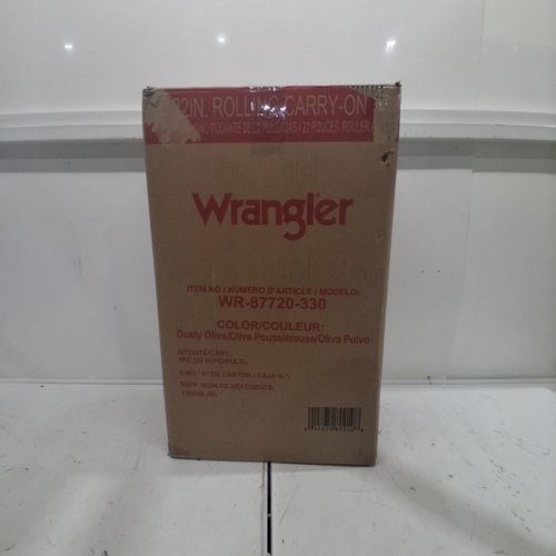 WRANGLER MASON CARRY-ON HARDSIDE SPINNER LUGGAGE - 22" - DUSTY OLIVE (MODEL: WR-87720-330) image 5
