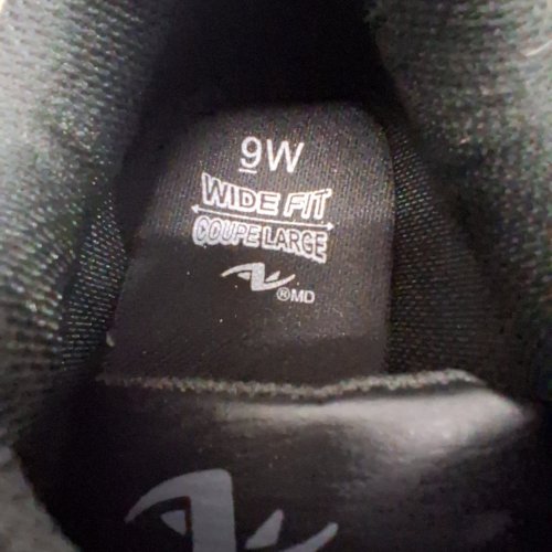 WOMEN'S AVIA ATHLETIC SNEAKERS - 9W WIDE FIT - BLACK image 5