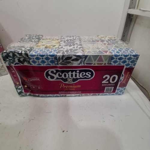 20PK SCOTTIES PREMIUM FACIAL TISSUES - ASSORTED - (MODEL: 1446056) image 2