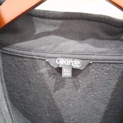 WOMEN'S GEORGE QUARTER-ZIP PULLOVER - 5XL - BLACK image 3