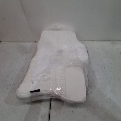 COZYPLAYER ERGONOMIC CERVICAL MEMORY FOAM SUPPORT PILLOW- 13" X 22" - GREY/WHITE image 5