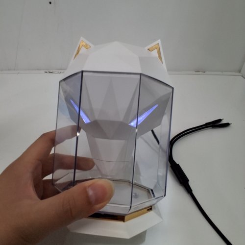 WOLF WARRIOR DESKTOP HUMIDIFIER/ WATER DIFFUSER - 11OZ - 5V - WHITE (MODEL: LH-J009) image 2