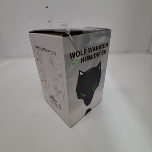 WOLF WARRIOR DESKTOP HUMIDIFIER/ WATER DIFFUSER - 11OZ - 5V - WHITE (MODEL: LH-J009) image 4