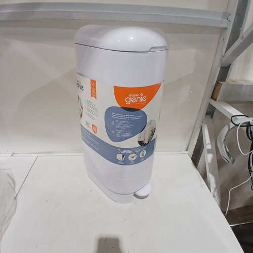 DIAPER GENIE SIGNATURE PLATINUM DIAPER PAIL - 32.9" - WHITE image 2