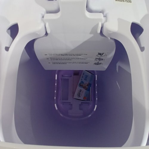 DIAPER GENIE SIGNATURE PLATINUM DIAPER PAIL - 32.9" - WHITE image 3