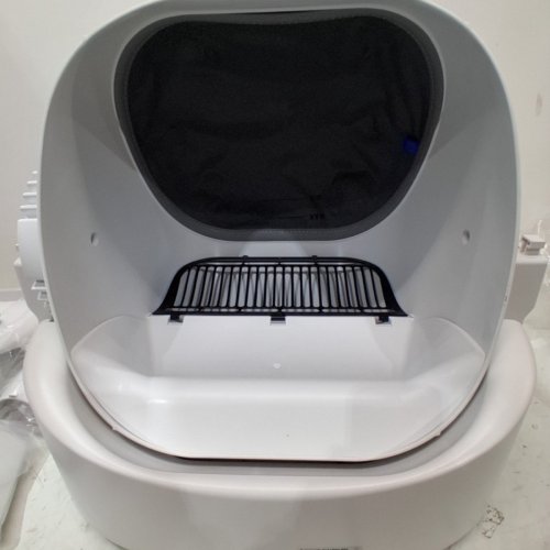 OPEN-TOP AUTOMATIC SELF CLEANING CAT LITTER BOX - WHITE (MODEL: CH-ICB026) image 5