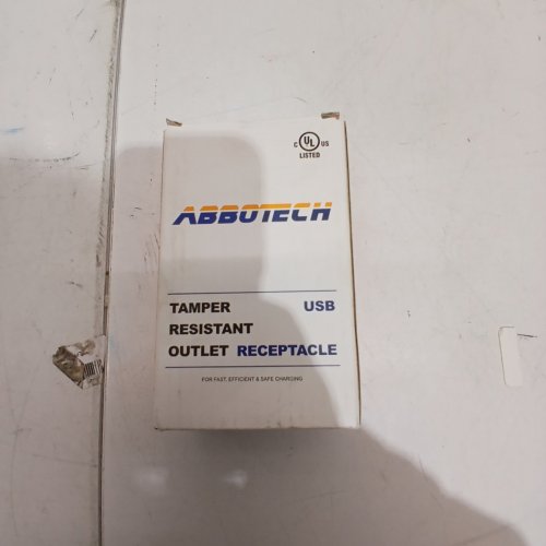 ABBOTECH TAMPER RESISTANT USB & USB-C OUTLET RECEPTACLE - 30W - WHITE (MODEL: 15A30W2C1A) image 4