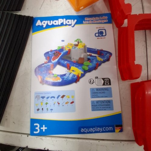 AQUAPLAY MOUNTAIN LAKE WATER PLAYSET - AGES 3+ - BLUE (MODEL: 1993664) image 5