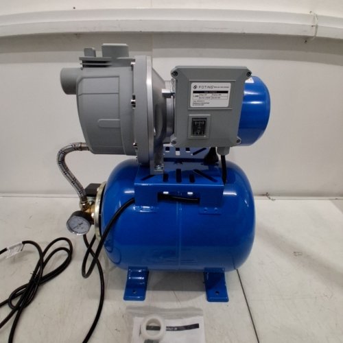 FOTING SHALLOW WELL PUMP WITH PRESSURE TANK - 1.5HP - 115V - 1340GPH - BLUE (MODEL: JGP110037C) image 3
