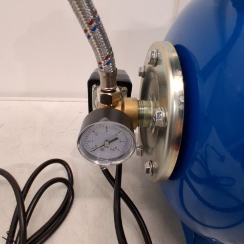 FOTING SHALLOW WELL PUMP WITH PRESSURE TANK - 1.5HP - 115V - 1340GPH - BLUE (MODEL: JGP110037C) image 5
