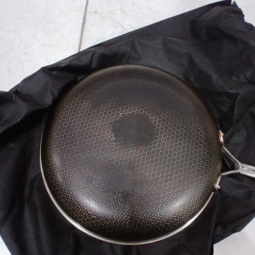 HEXCLAD HYBRID NONSTICK FRYING PAN - 12.5'' - STANLESS STEEL image 4