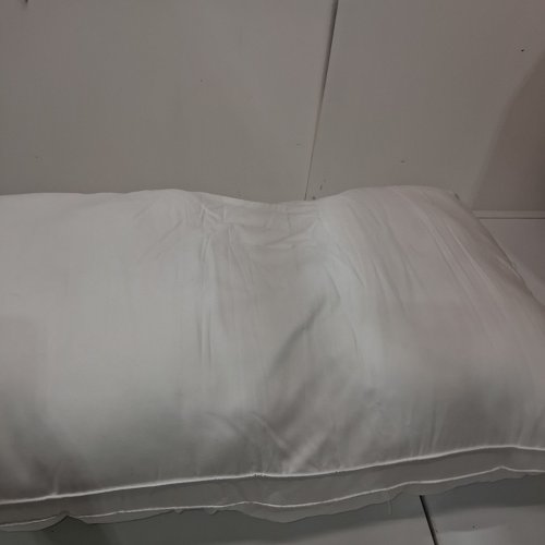 MELLOW COOLING CLOUD DESIGN PUFF PILLOW - KING 20" X 36" - WHITE image 4