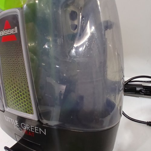 BISSELL LITTLE GREEN PORTABLE DEEP CLEANING VACUUM - 37OZ TANK MAX - GREEN/GREY (MODEL : 2513B) image 4