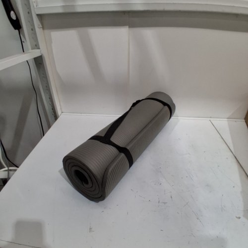 CAP BARBELL HIGH DENSITY EXERCISE YOGA MAT - 68" X 24"- GREY (MODEL: MTIS-6523-12GY) image 2