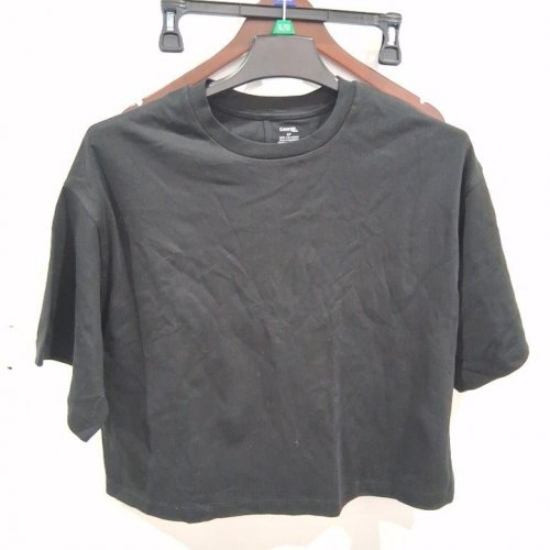 WOMEN'S GEORGE CORE HEAVY T-SHIRT - SMALL - BLACK (STYLE: GRF61082LD) image 2