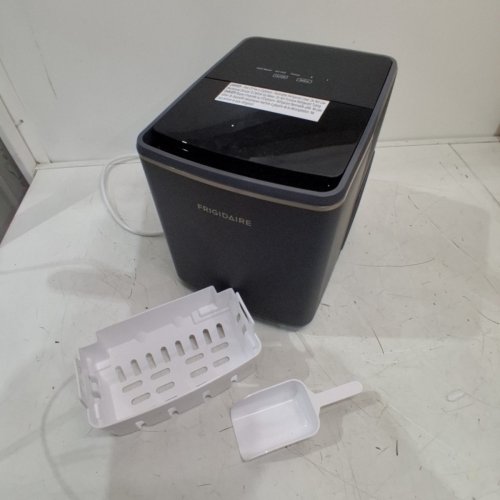 FRIGIDAIRE RETRO FREESTANDING BULLET SHAPED ICE MAKER - 26LB - GREY (MODEL: EFIC513-GREY) image 3