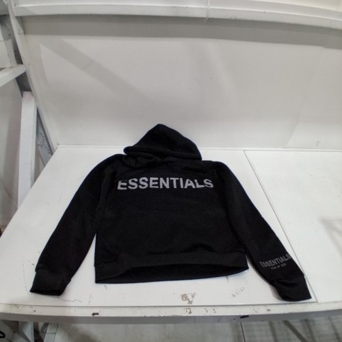 FEAR OF GOD ESSENTIALS HOODIE - EXTRA LARGE - BLACK image 2