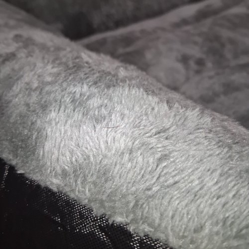 DOGBABY DOG BED, X-LARGE FOR MEDIUM SIZED DOGS UP TO 75LBS - 30" X 37" OUTER / 28" X 21" INNER - GREY/BLACK image 3