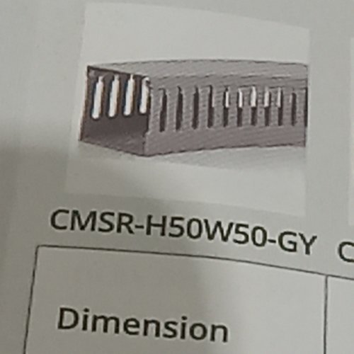 ZHIYO CABLE RACEWAY UNDER DESK WIRE MANAGEMENT CHANNEL KIT - 3FT X 3FT - GRAY (MODEL: CMSR-H50W50-GY) image 2