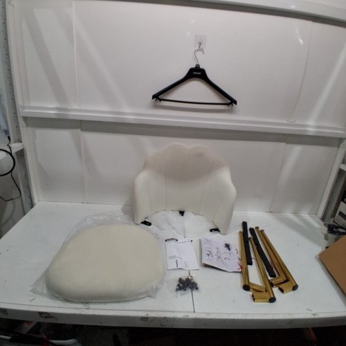 EUFURNIBI SHELL CHAIR - WHITE (MODEL: SCVE01WH) image 2