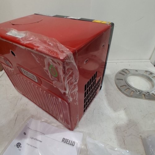 RIELLO 40 SERIES F5 CONVERSION OIL BURNER - 120 V - 5.0 AMP - 140 PSI -RED (MODEL: R40 F15 B20) image 8