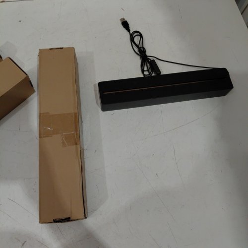 2PK AEPIRAZA RECTANGLE LED LIGHT DISPLAY BASE STAND - 12" - BLACK image 2