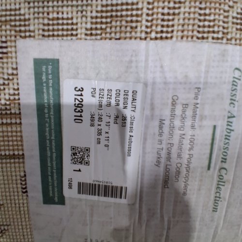 UNIQUE LOOM VERSAILLES HENRY AREA RUG - 7FT 10" X 11FT - MULTICOLOUR - (MODEL:3129310) image 2