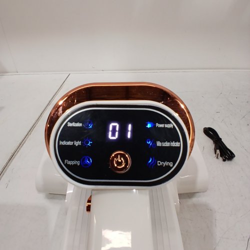 MITE REMOVER MATTRESS VACUUM CLEANER - WHITE / ROSE GOLD (MODEL: 23-163) image 2