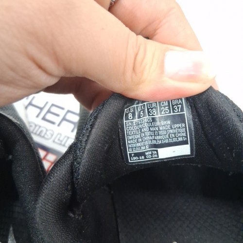 WOMEN'S SKECHERS HANDS FREE SWIFT FIT SLIP ON SNEAKERS - 8 - BLACK / WHITE (STYLE: 179326CS / 2566408) image 4