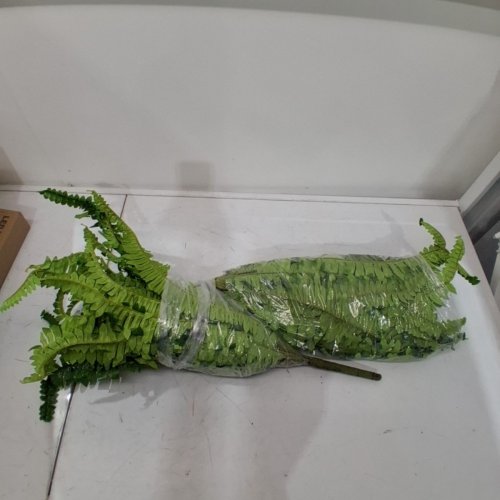 2PK FOREST PRINCE ARTIFICIAL FERNS FOR OUTDOORS - 43" - GREEN image 2