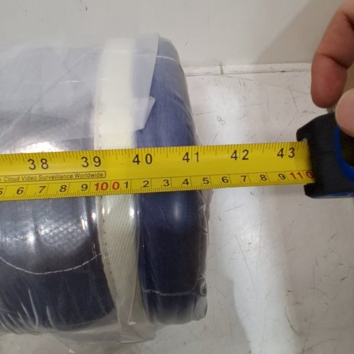 BED IN A BOX SPRING MATTRESS - TWIN - BLUE image 4