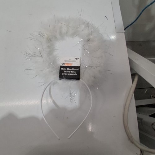 WAY TO CELEBRATE! HALO HEADBAND - WHITE image 2