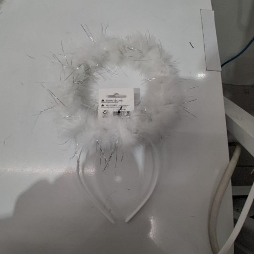 WAY TO CELEBRATE! HALO HEADBAND - WHITE image 3