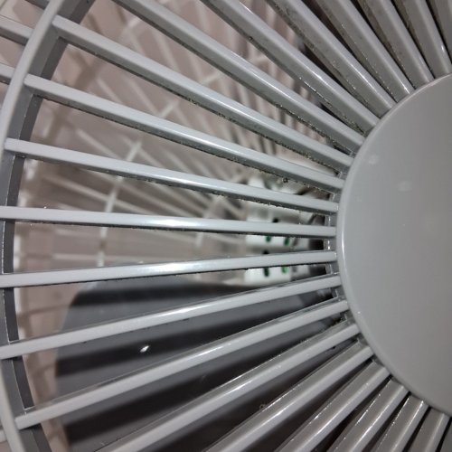 WOOZOO BY IRIS 360°PEDESTAL FAN WITH REMOTE- WHITE/GREY (MODEL: STF-360DC) image 6