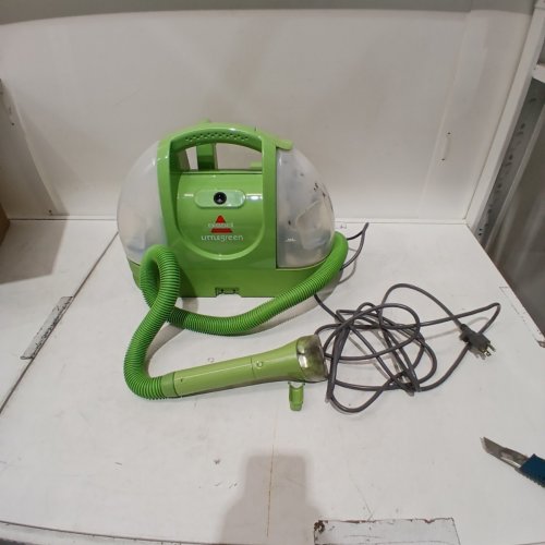 BISSELL LITTLE GREEN PORTABLE CARPET CLEANER WITH STAIN BRUSH TOOL & 15FT CORD - GREEN (MODEL: 3369N) image 3