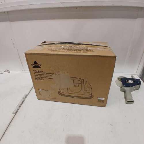 BISSELL LITTLE GREEN PORTABLE CARPET CLEANER WITH STAIN BRUSH TOOL & 15FT CORD - GREEN (MODEL: 3369N) image 8