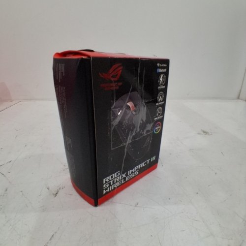 ASUS ROG STRIX IMPACT III WIRELESS GAMING MOUSE - BLUETOOTH & 2,4GHZ - 618HR BATTERY - 36 K DPI - 57 GRAMS - BLACK/RGB (MODEL:P520) image 6